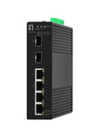 Switch șină DIN 4xRJ45 1000 + 2xSFP, fără alimentare