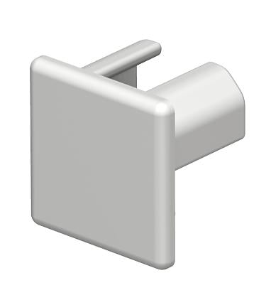 End piece 15x15mm (WxH), RAL 9010