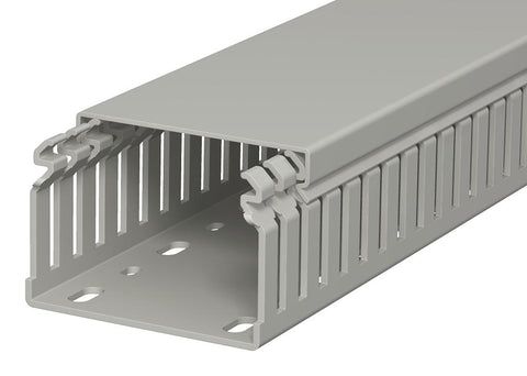 Wiring Duct 75x50mm WxH, Type LKV, RAL 7030