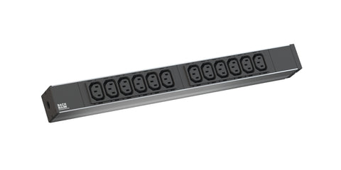 PDU19'' 12XC13, 2 m fisa Schuko, AL