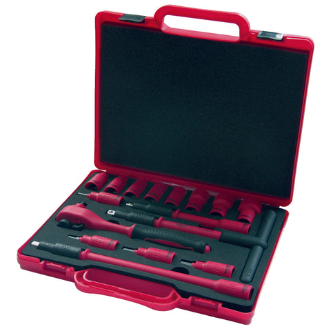 Set chei tubulare izolate 3/8"