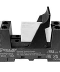 Set releu 2CC, 8A, 24Vac, 5mm cu soclu şi clip reţinere
