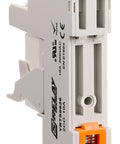 SET: PCB Relay, 2 CO, 8A, 230VAC, 5mm/Socket/Retaining clip