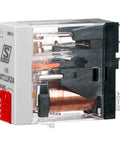 Releu industrial îngust, 1CC, 24V c.a., 10A, LED