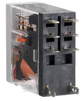 Releu industrial îngust, 2CC, 230V c.a., 5A, LED