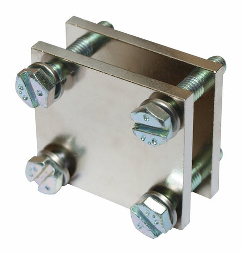 Clemă plată prelungire bare 25 x 20 x 5-20mm înălţime