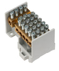 Clemă derivaţie 1 modul, 1 intrare şi 12x16 mm²