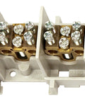 Clemă derivaţie 3+1 module: 3x25mm²/2x16mm²+1x25mm²/4x16mm²