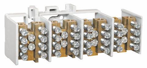 Clemă derivaţie 4 module, 4x25mm² fiecare cu 4x16mm²