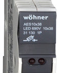 Separator cu siguranta 10x38 EasySwitch 1p 32A + LED