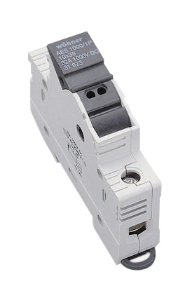 Separator cu sigurante fuzibile 10x38 1p + LED