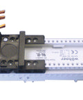 Adaptor montaj aparate modulare 25A 45mm 2sine