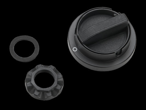 CAPUS Panel - Rotary handle for door coupling drive, black