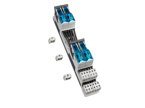Module 4xNH fuse-switch-disconnector, 3P, clamp connection