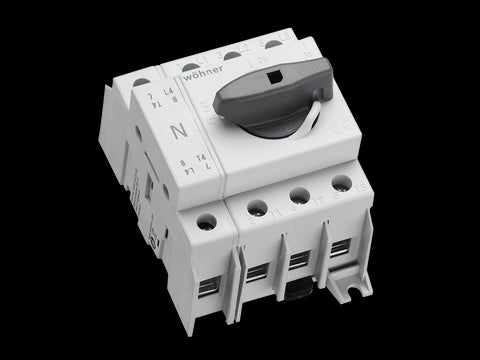 CAPUS Panel - Switch-disconnector 3 pole + N, 80A