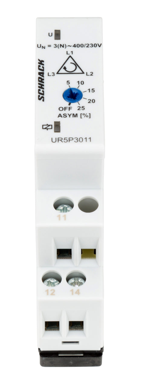 Releu suprav. sistem 3fazat,1CC,5A/250V, Ualim=400/230V-3(N)