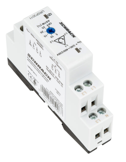 Releu suprav. sistem 3fazat,1CC,5A/250V, Ualim=400/230V-3(N)