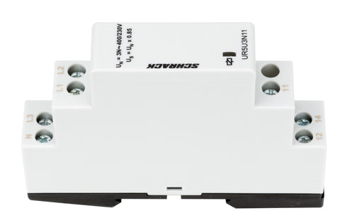 Releu supraveghere tensiune trifazat cu prag fix 195,5V