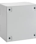 Cutie metalică+contrapanou, o uşă IP66 ÎxLxA=200x200x150mm