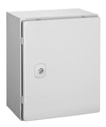 Cutie metalică+contrapanou, o uşă IP66 ÎxLxA=300x250x210mm