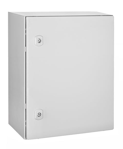 Cutie metalică+contrapanou, o uşă IP66 ÎxLxA=500x400x260mm