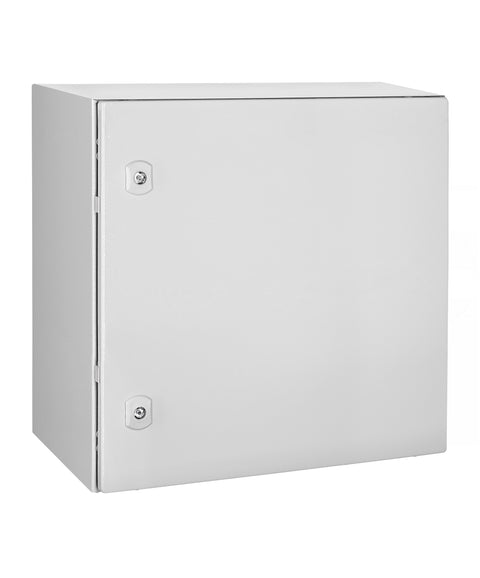 Cutie metalică+contrapanou, o uşă IP66 ÎxLxA=500x500x300mm