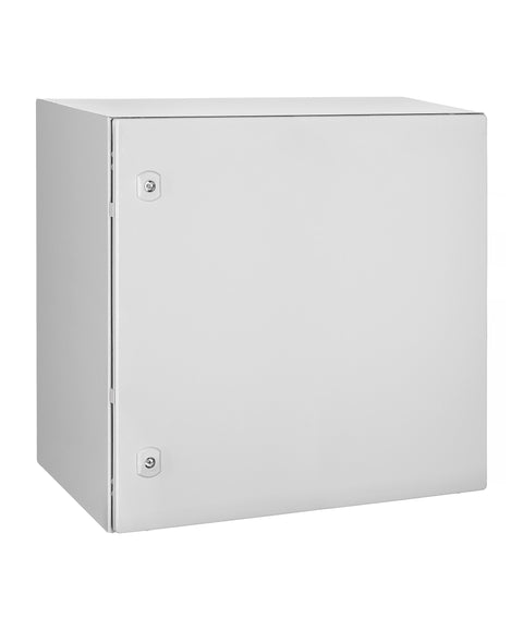 Cutie metalică+contrapanou, o uşă IP66 ÎxLxA=600x600x400mm