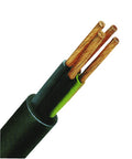 Cablu flexibil cu manta din PVC, YMS-J 5 x 16 negru