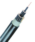 Cablu de energie, PVC, 0,6/1kV  NYY-JZ 24 x 1,5 RE negru