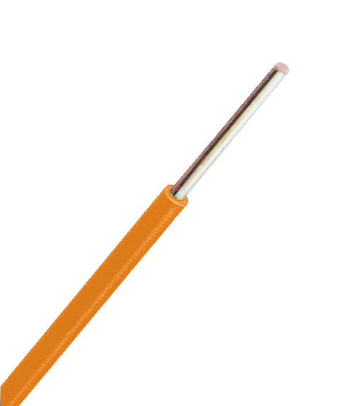 Conductor cu izolaţie din PVC H07V-U 2,5mm² portocaliu