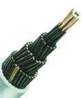 Cablu de comandă cu izol. din PVC,  YSLY-OZ 2 x 0,5 gri