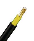 Cablu de energie, PVC, 0,6/1kV  E-YY-J 1x 25 RM negru