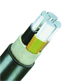 Cablu de energie, Al, iz. din PVC 0,6/1kV E-AYY-J 4x50 SE