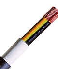 Cablu fără hal. cu perf. îmbunăt. la foc N2XH-J 1x16 RM E0