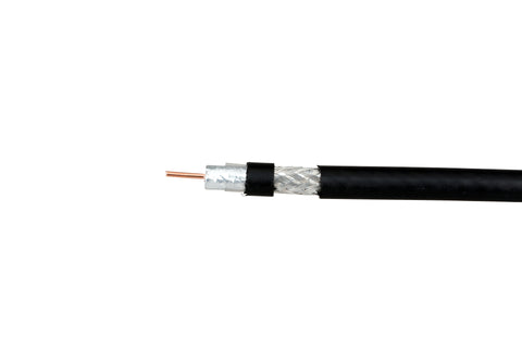 Cablu coaxial DIGI-SAT 3011, 75 Ohm, PE negru, colac 100m