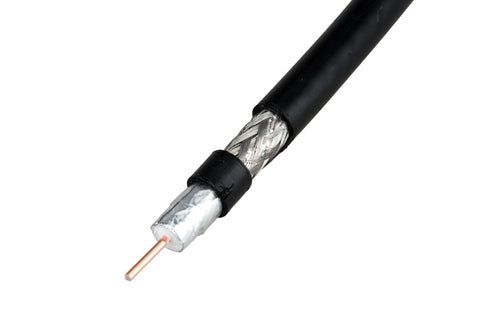 Cablu coaxial DIGI-SAT 3011, 75 Ohm, PE negru, tambur 500m