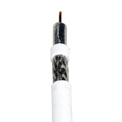 Cablu coaxial DIGI-SAT 3000, 75 Ohm, PVC alb, colac 100m