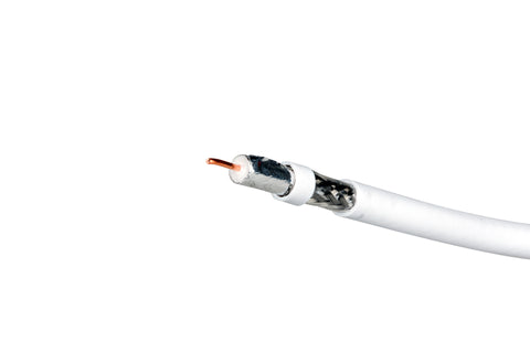 Cablu coaxial DIGI-SAT 3000, 75 Ohm, LS0H, alb, tambur 500m
