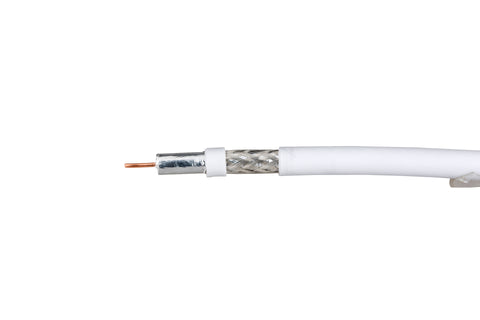 Cablu coaxial DIGI-SAT 3000, 75 Ohm, LS0H, alb, tambur 500m