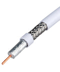 Cablu coaxial DIGI-SAT 3010, 75 Ohm, PVC alb, tambur 500m