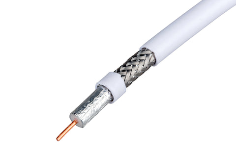 Cablu coaxial DIGI-SAT 3010, 75 Ohm, PVC alb, tambur 500m