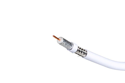 Cablu coaxial DIGI-SAT 3010, 75 Ohm, PVC alb, tambur 500m