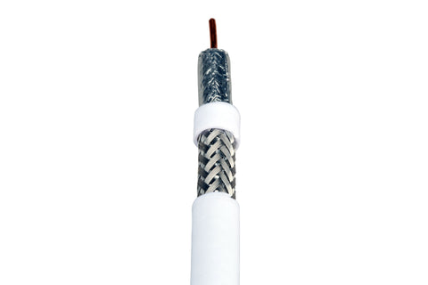 Cablu coaxial DIGI-SAT 3010, 75 Ohm, PVC alb, tambur 500m