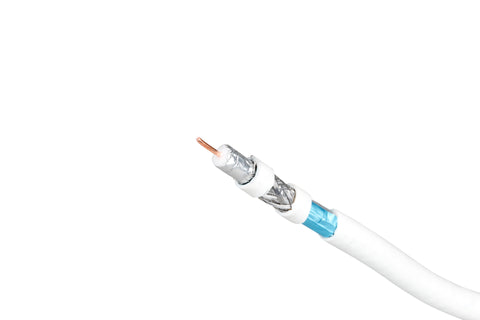 Cablu coaxial DIGI-SAT 3040, 75 Ohm, PVC alb, colac 100m