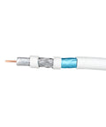 Cablu coaxial DIGI-SAT 3040, 75 Ohm, PVC alb, colac 100m