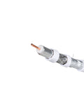 Cablu coaxial DIGI-SAT 3030, 75 Ohm, PVC alb, colac 100m