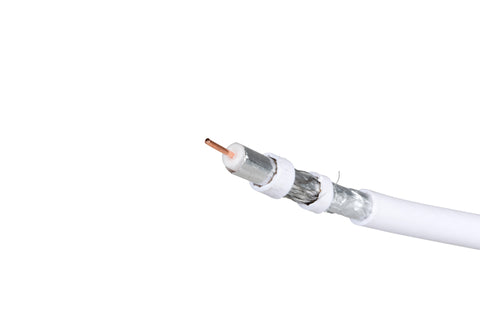 Cablu coaxial DIGI-SAT 3030, 75 Ohm, PVC alb, colac 100m