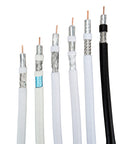 Cablu coaxial DIGI-SAT 3030, 75 Ohm, PVC alb, colac 100m