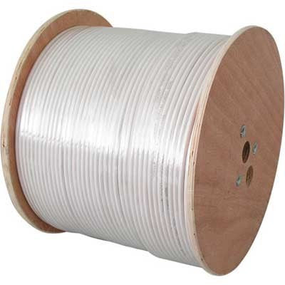 Cablu coaxial DIGI-SAT 3030, 75 Ohm, PVC alb, tambur 500m