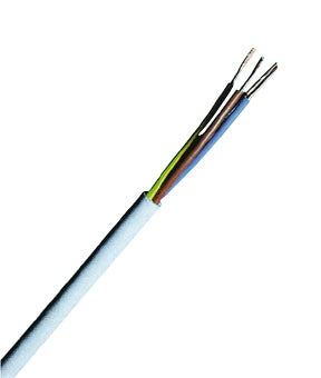 Cablu cu iz. şi manta din PVC, A03VV-F 4G1 alb, 100m